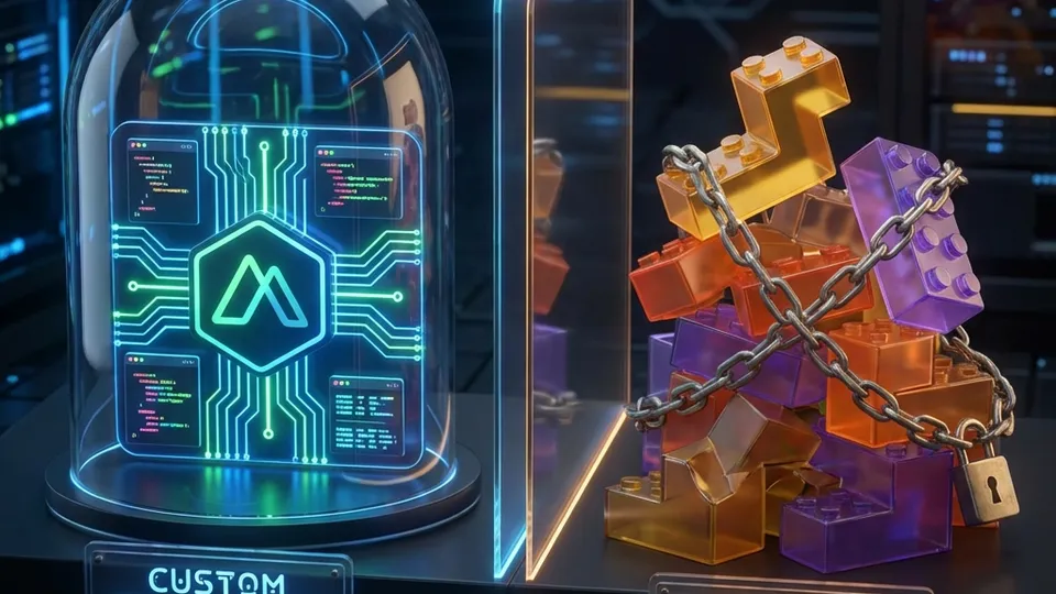 Comparison of custom Nuxt4 code versus restrictive no-code platforms